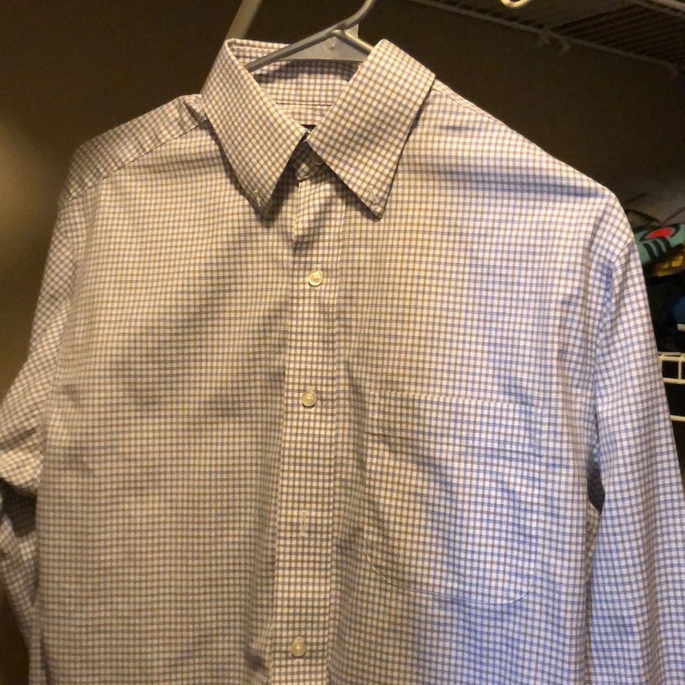 Patterned Dress Shirt
